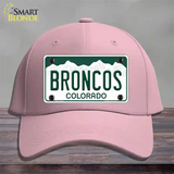 Broncos Colorado State Novelty License Plate Hat Cotton / Pink