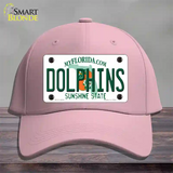 Dolphins Florida State Novelty License Plate Hat Cotton / Pink