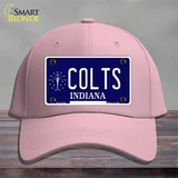 Colts Indiana State Novelty License Plate Hat Cotton / Pink