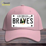 Braves Georgia State Novelty License Plate Hat Cotton / Pink