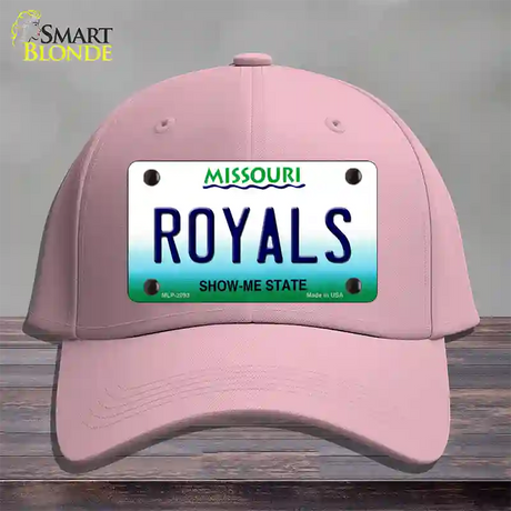 Royals Missouri State Novelty License Plate Hat Cotton / Pink