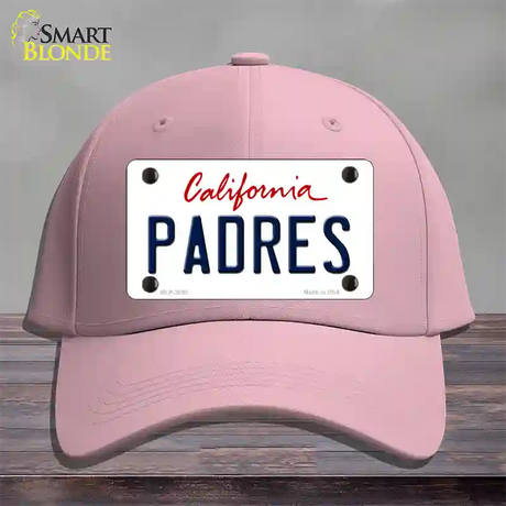 Padres California State Novelty License Plate Hat Cotton / Pink