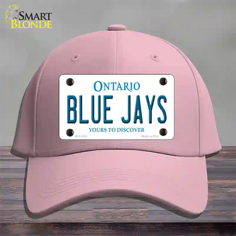 Blue Jays Toronto Canada Province Novelty License Plate Hat Cotton / Pink