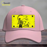 Fly Fishing Novelty License Plate Hat Cotton / Pink