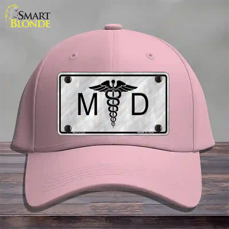 MD Novelty License Plate Hat Cotton / Pink