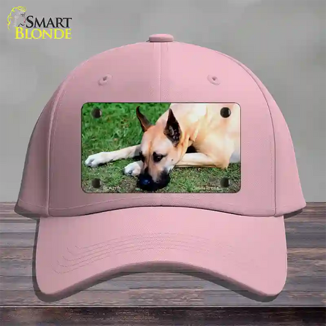 Great Dane Dog Novelty License Plate Hat Cotton / Pink