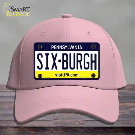 Sixburgh Pennsylvania Steelers Novelty License Plate Hat Cotton / Pink