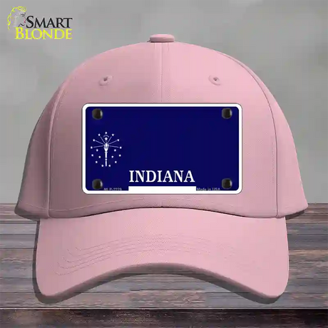 Indiana State Blank Novelty License Plate Hat Cotton / Pink