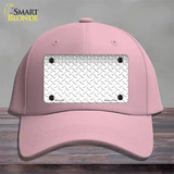 Diamond White Novelty License Plate Hat Cotton / Pink