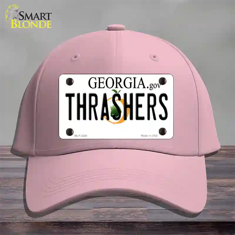 Thrashers Georgia State Novelty License Plate Hat Cotton / Pink