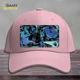 Guitars Blue Novelty License Plate Hat Cotton / Pink