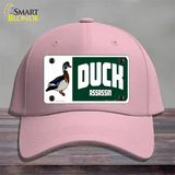 Duck Assassin Novelty License Plate Hat Cotton / Pink