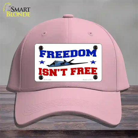 Freedom Isnt Free Novelty License Plate Hat Cotton / Pink