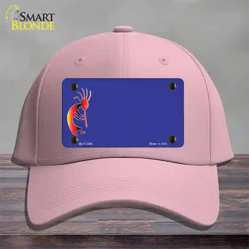 Kokopeli Offset Novelty License Plate Hat Cotton / Pink