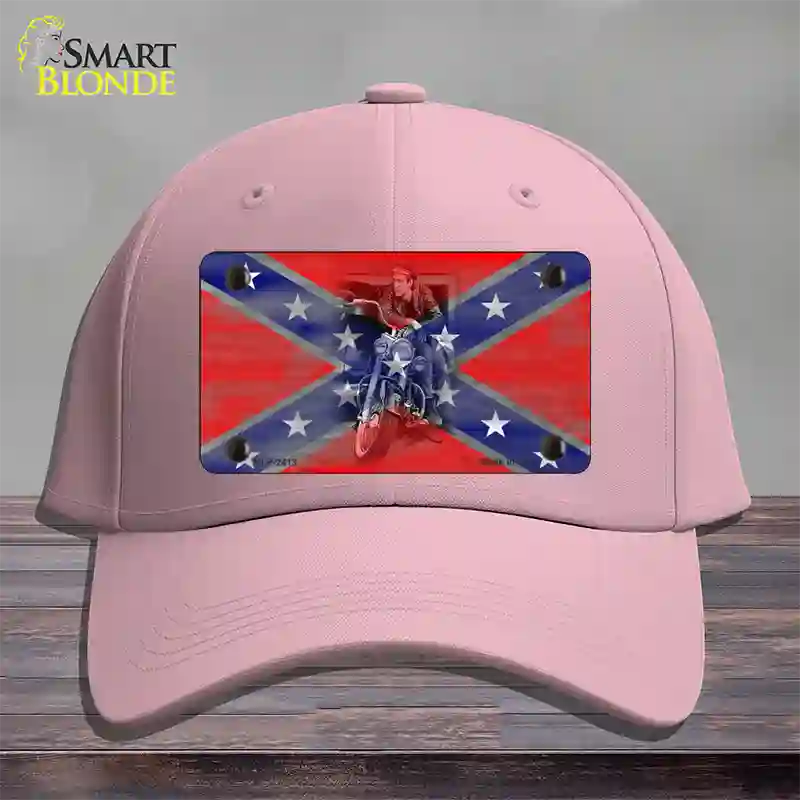 Rebel With A Cause Novelty License Plate Hat Cotton / Pink