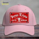 Jesus Cristo Novelty License Plate Hat Cotton / Pink