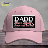 Dads Against Daughters Dating Novelty License Plate Hat Cotton / Pink