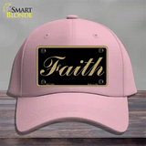 Faith Novelty License Plate Hat Cotton / Pink