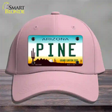 Pine Arizona Novelty License Plate Hat Cotton / Pink