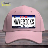 Mavericks Texas State Novelty License Plate Hat Cotton / Pink