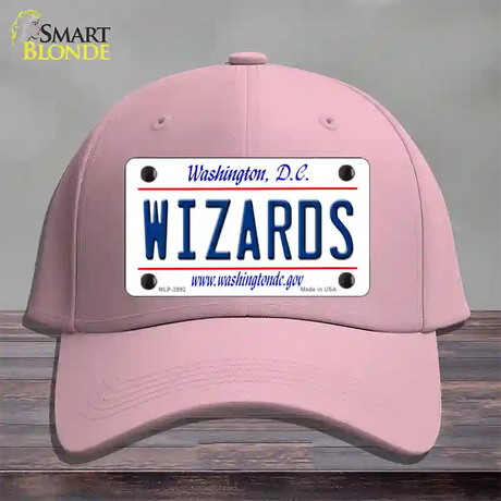 Wizards Washington DC State Novelty License Plate Hat Cotton / Pink