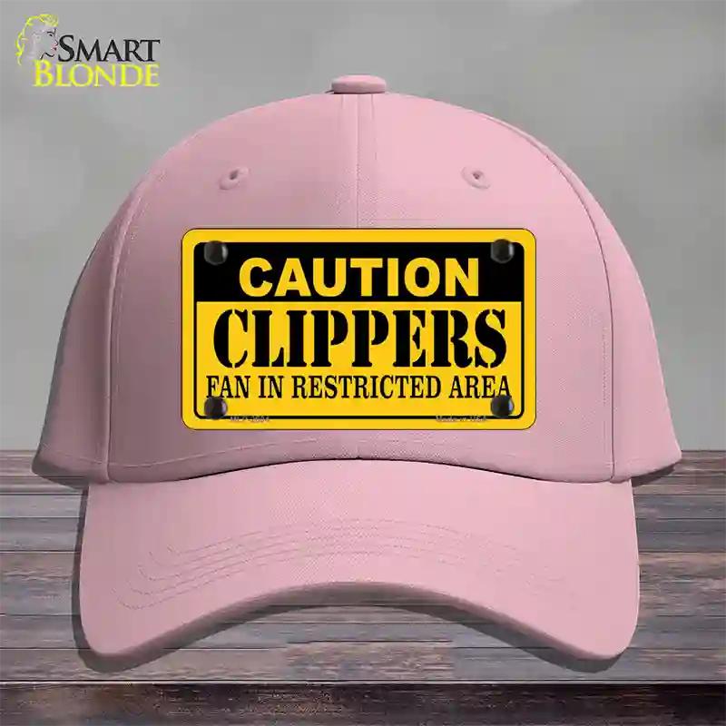 Caution Clippers Fan Novelty License Plate Hat Cotton / Pink