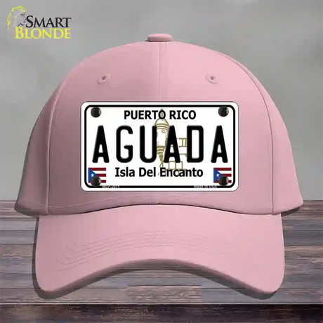 Aguada Puerto Rico Novelty License Plate Hat Cotton / Pink