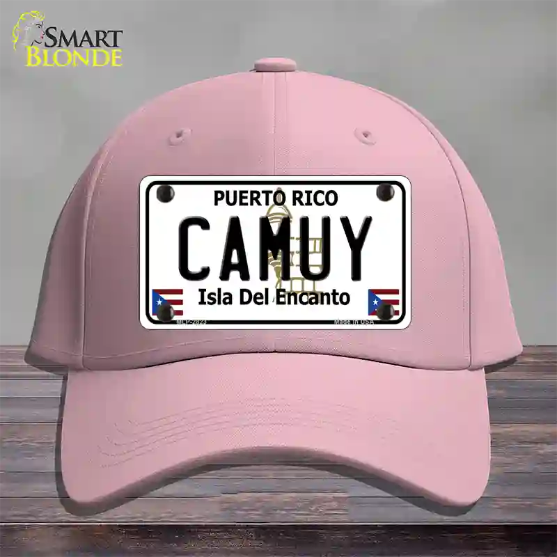 Camuy Novelty License Plate Hat Cotton / Pink