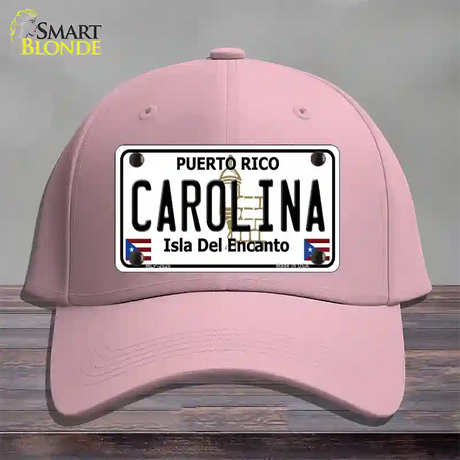 Carolina Novelty License Plate Hat Cotton / Pink