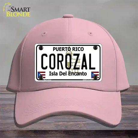 Corozal Novelty License Plate Hat Cotton / Pink