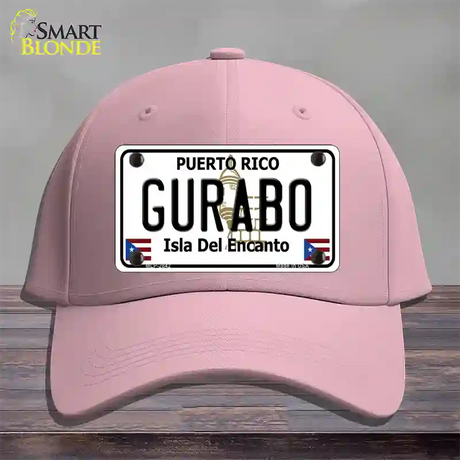 Gurabo Puerto Rico Novelty License Plate Hat Cotton / Pink