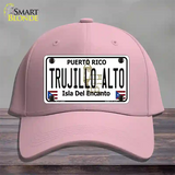 Trujillo Alto Puerto Rico Novelty License Plate Hat Cotton / Pink