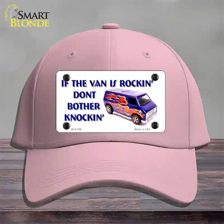 If Vans Rockin Novelty License Plate Hat Cotton / Pink