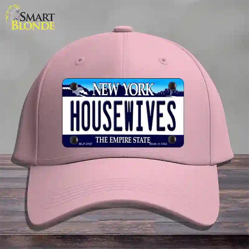 Housewives New York Novelty License Plate Hat Cotton / Pink