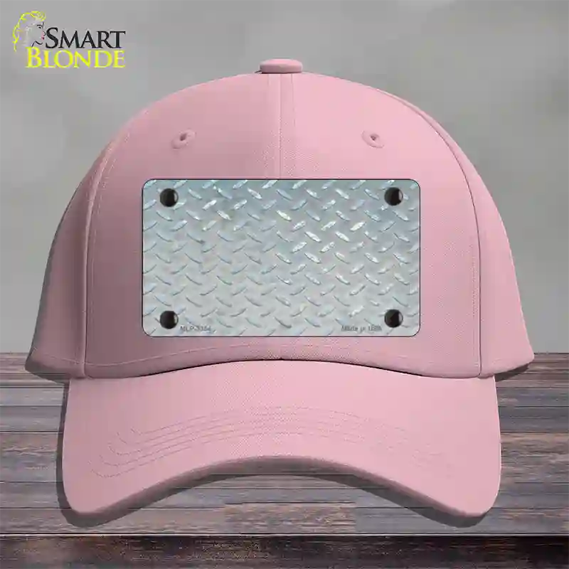 Silver Toolbox Diamond Novelty License Plate Hat Cotton / Pink