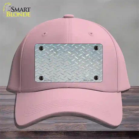 Silver Toolbox Diamond Novelty License Plate Hat Cotton / Pink