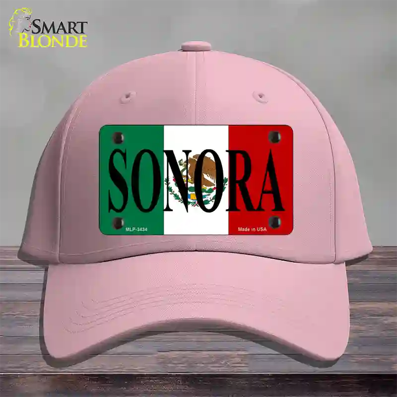 Sonora Novelty License Plate Hat Cotton / Pink