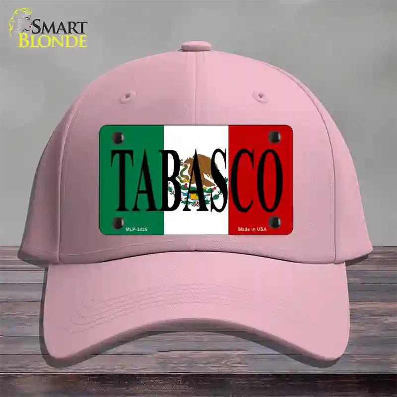 Tabasco Novelty License Plate Hat Cotton / Pink