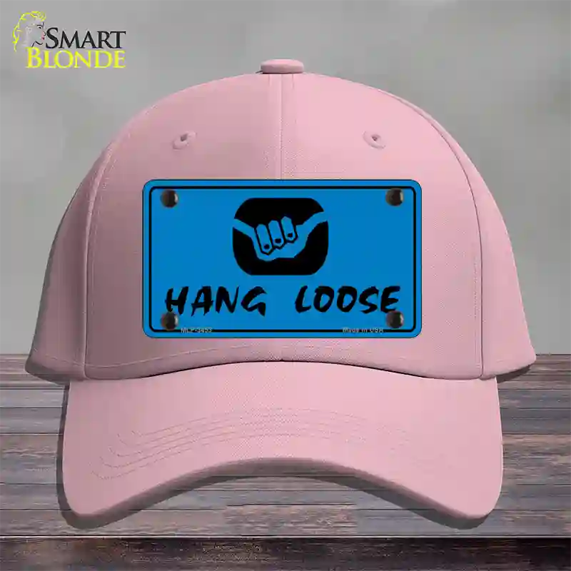 Hang Loose Novelty License Plate Hat Cotton / Pink