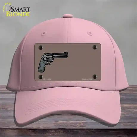 Gun Offset Customizable Novelty License Plate Hat Cotton / Pink