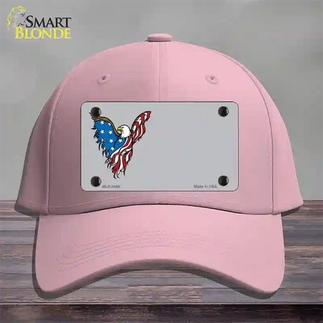 American Eagle Offset Novelty License Plate Hat Cotton / Pink