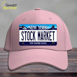 Stock Market New York Novelty License Plate Hat Cotton / Pink