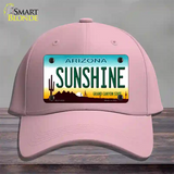 Sunshine Arizona Novelty License Plate Hat Cotton / Pink