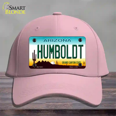 Humboldt Arizona Novelty License Plate Hat Cotton / Pink