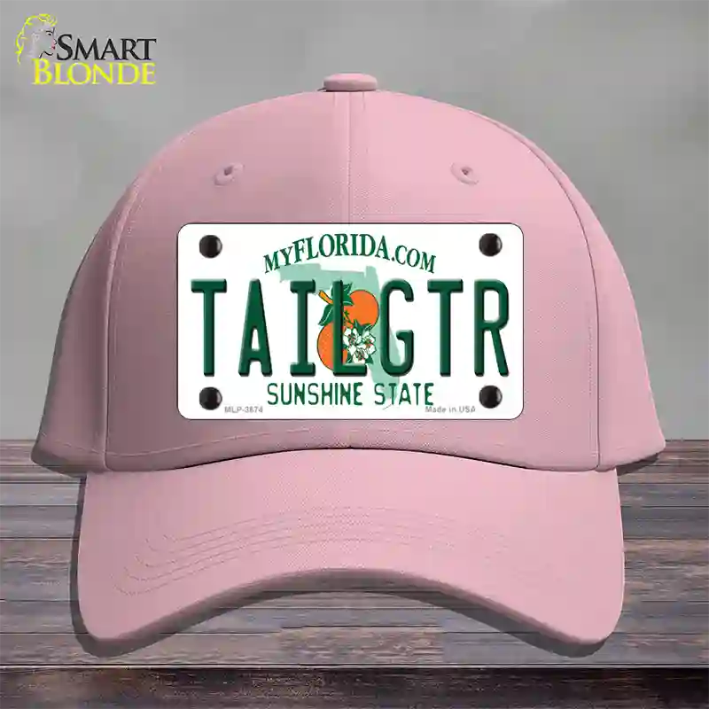 Tailgtr Florida Novelty License Plate Hat Cotton / Pink