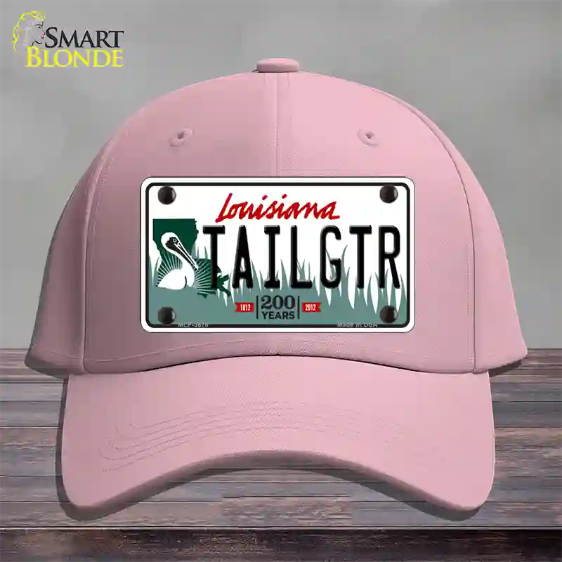 Tailgtr Louisiana Novelty License Plate Hat Cotton / Pink