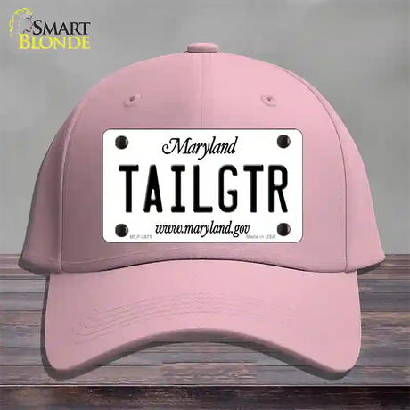 Tailgtr Maryland Novelty License Plate Hat Cotton / Pink