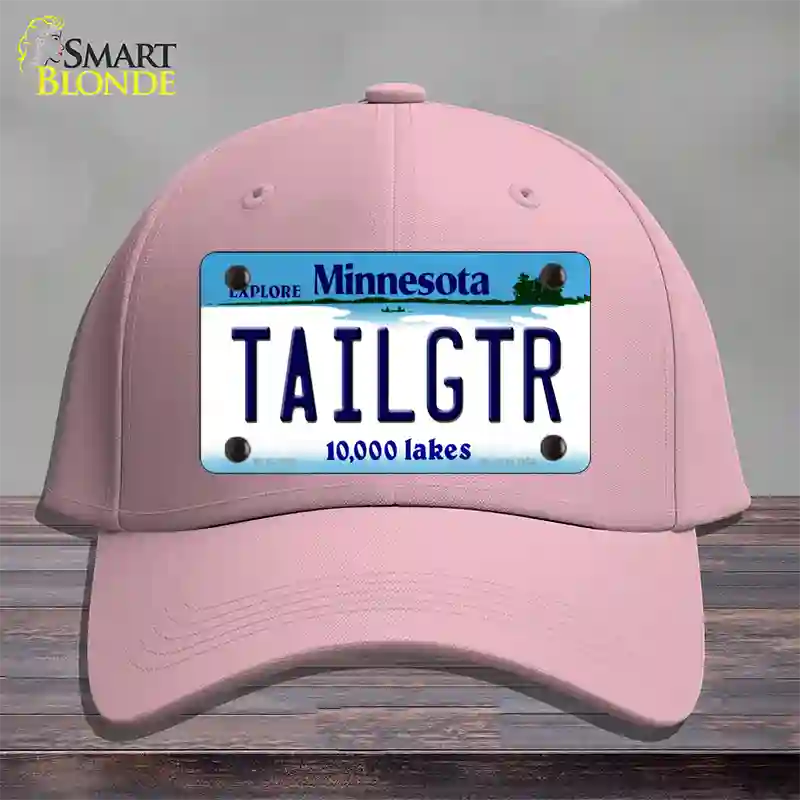 Tailgtr Minnesota Novelty License Plate Hat Cotton / Pink