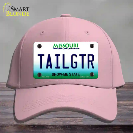 Tailgtr Missouri Novelty License Plate Hat Cotton / Pink