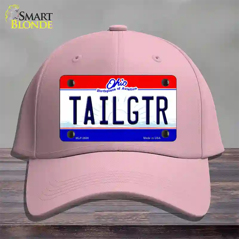 Tailgtr Ohio State Novelty License Plate Hat Cotton / Pink